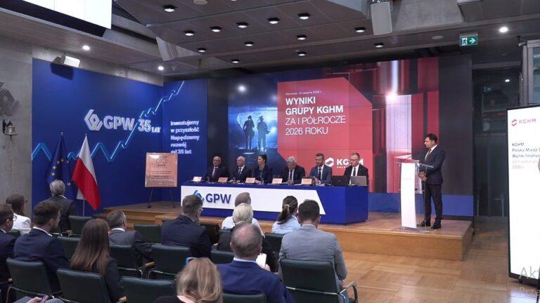 KGHM z rekordowym półroczem. Miliardy zysku i wielkie plany inwestycyjne