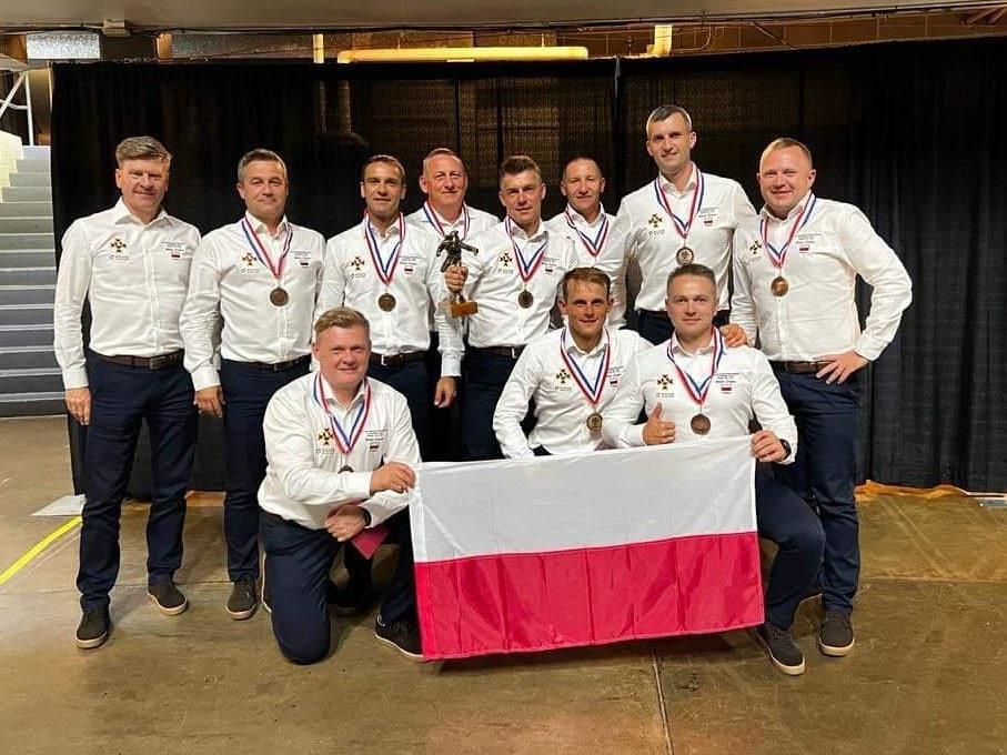 Ratownicy górniczy KGHM z brązowym medalem