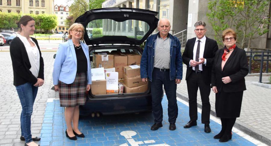 Transport darów dla Polaków wyruszył na Ukrainę
