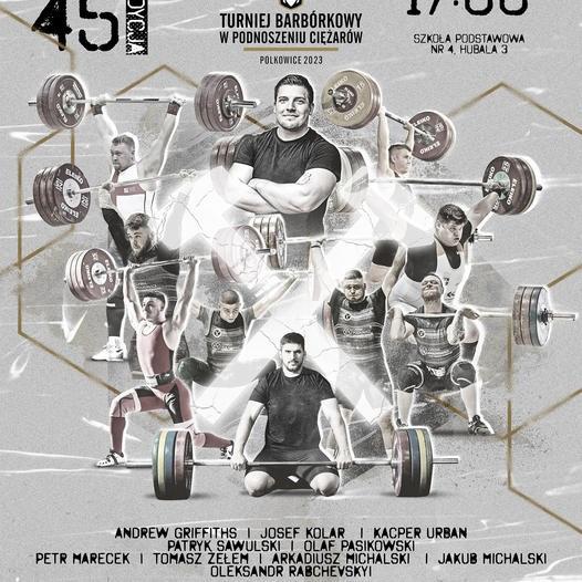 45. Turniej Barbórkowy w podnoszeniu ciężarów.