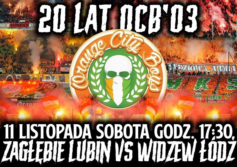 20-lecie Orange City Boys 'o3. Będzie "petarda" na trybunach. Może piłkarze zaczną grać...