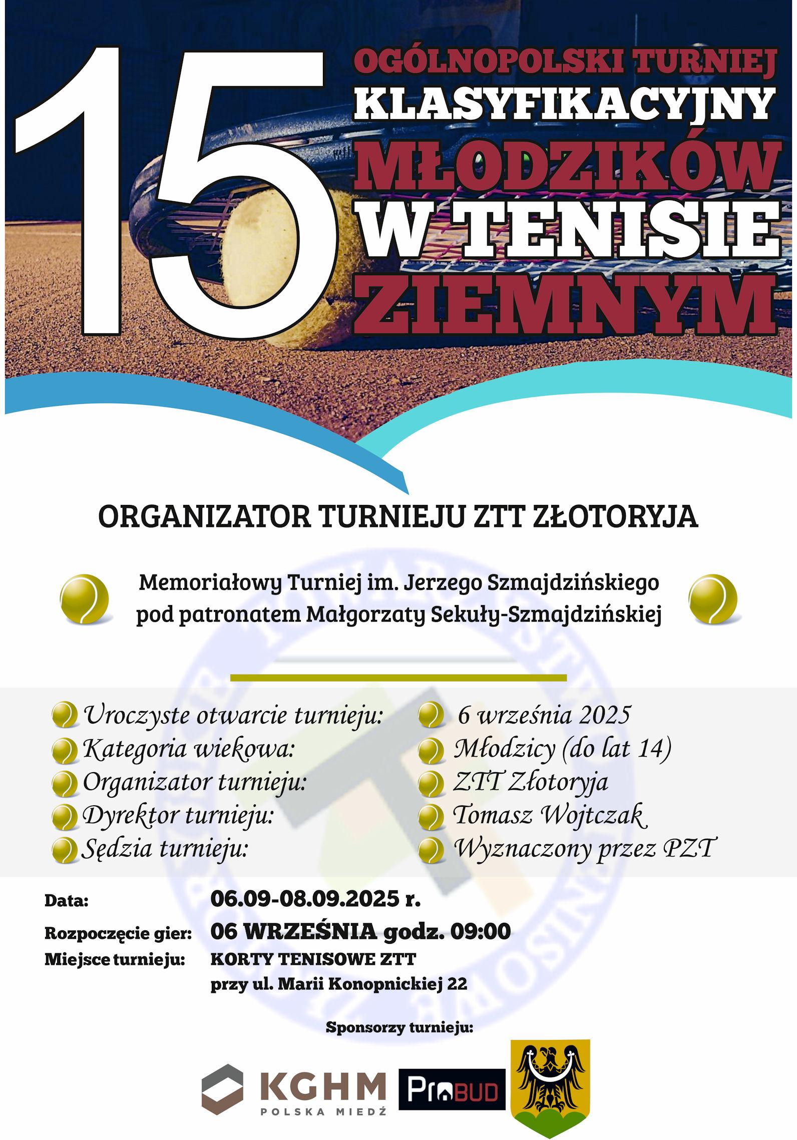 Tenisowe zmagania w Złotoryi