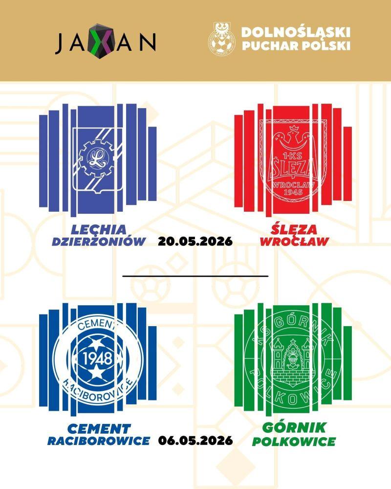 Znamy pary półfinału Dolnośląskiego Pucharu Polski