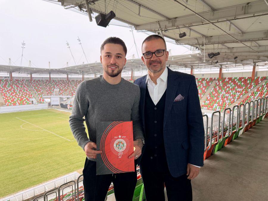 Sebastian Kowalczyk nowym piłkarzem KGHM Zagłębia Lubin