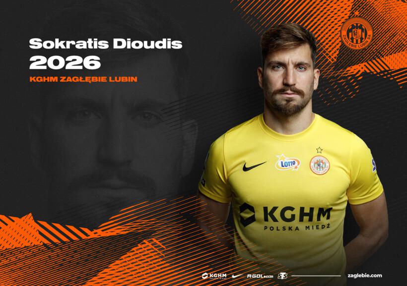 Sokratis Dioudis na dłużej w Zagłębiu Lubin. K.Bieszczad do Rakowa!