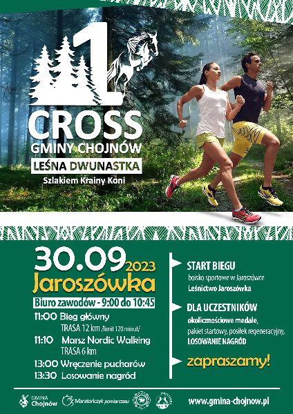 I Cross Gminy Chojnów: Leśna "12-tka" Szlakiem Krainy Koni