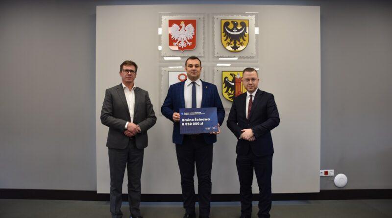 8,5 mln dla Ścinawy w ramach "Polskiego Ładu"