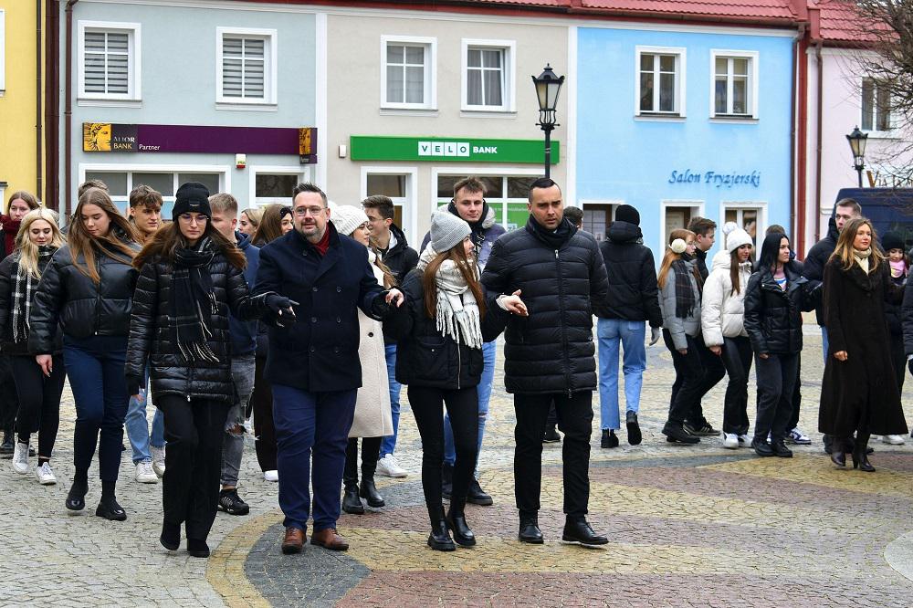 Polonez na polkowickim Rynku