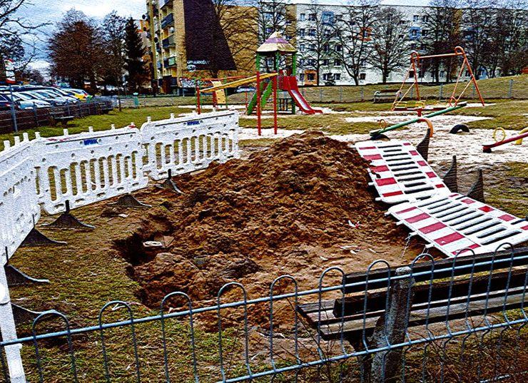 Gaz pod placem zabaw? Radny interweniuje