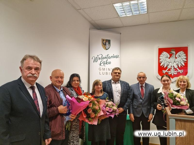 Przyznano tytuły Wolontariusze Roku 2023 Gminy Lubin