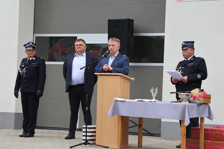 Uroczyste otwarcie remizy OSP w Szklarach Górnych