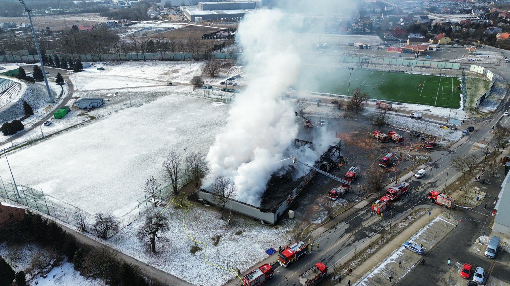 Biedronka poszła z dymem