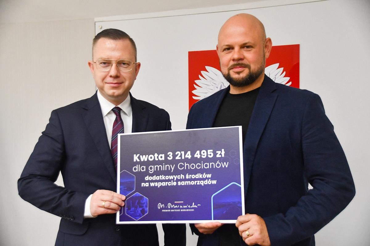 Rządowe wsparcie dla gminy Chocianów