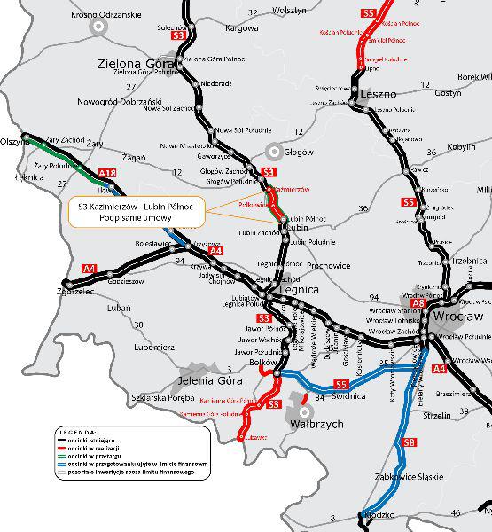 S3 Lubin Płn-Polkowice będzie gotowy w 2021?