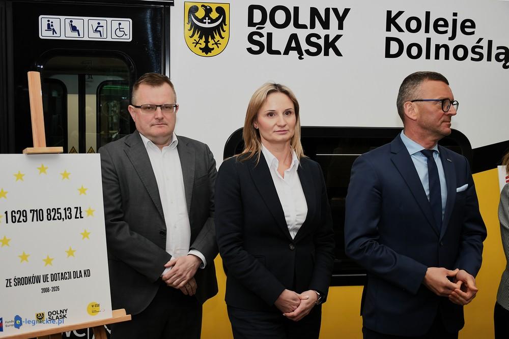 Unijne wsparcie dla Kolei Dolnośląskich (FOTO)