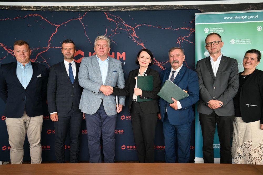 KGHM Polska Miedź S.A. rozwija własne odnawialne źródła energii przy wsparciu NFOŚiGW