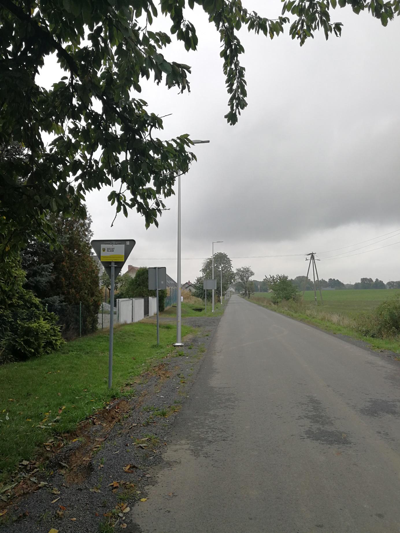 Rozbudowa oświetlenia drogowego w gminie Krotoszyce
