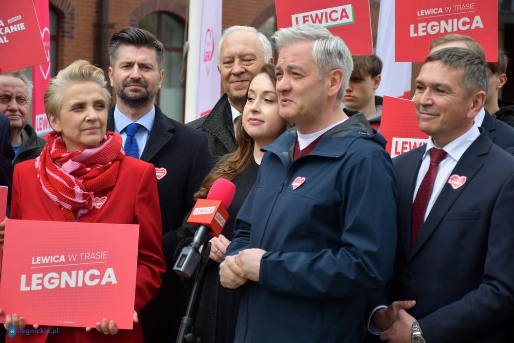 Lewica prężyła muskuły w Legnicy (FOTO)