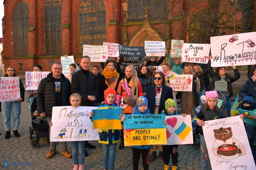 Dzisiaj wiec solidarności z walczącą Ukrainą