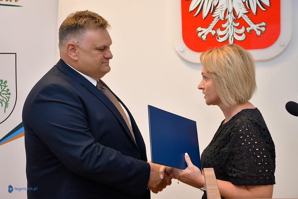 Norbert Grabowski złożył ślubowanie.Gmina Lubin ma nowego wójta (FOTO)
