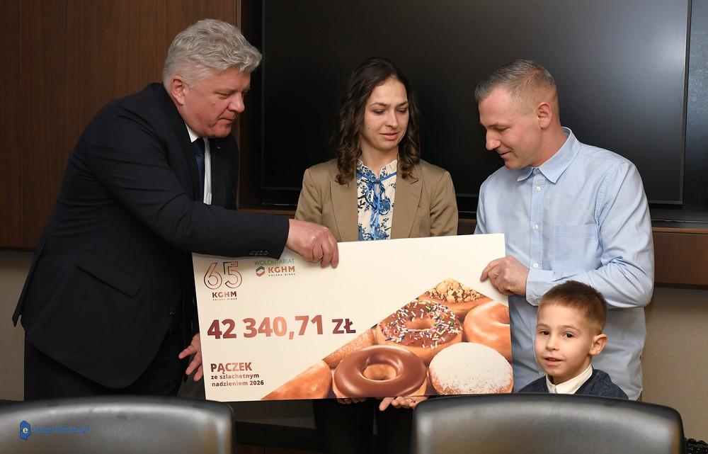 Szlachetny pączek KGHM na ratunek dzieciom(FOTO)