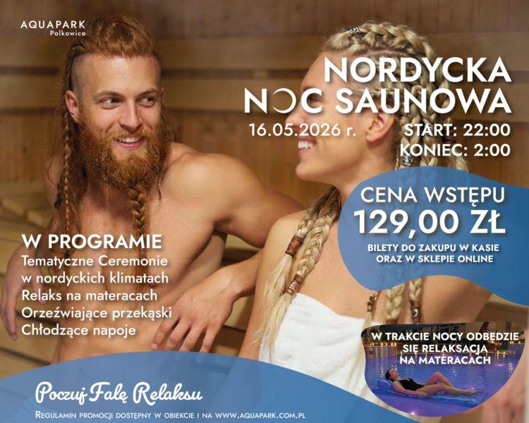 Nordycka Noc Saunowa w Polkowicach