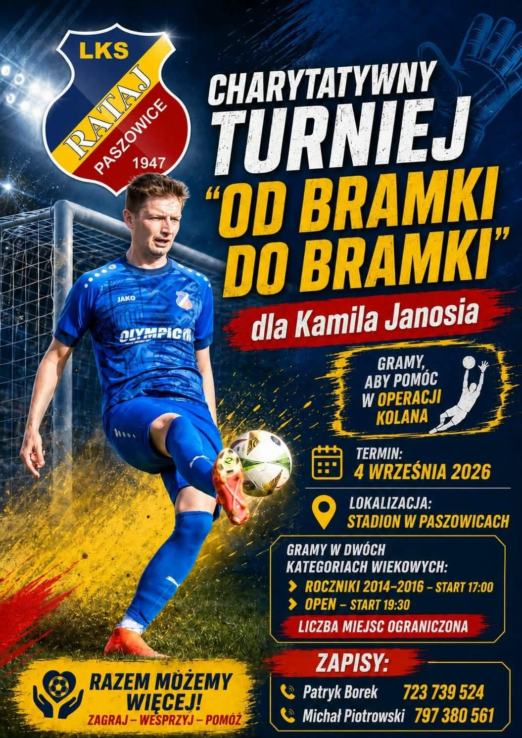 Turniej od bramki do bramki w Paszowicach