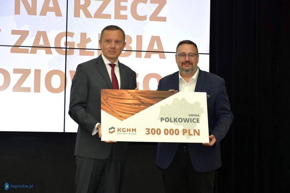 KGHM na rzecz samorządów Zagłębia Miedziowego (FOTO)