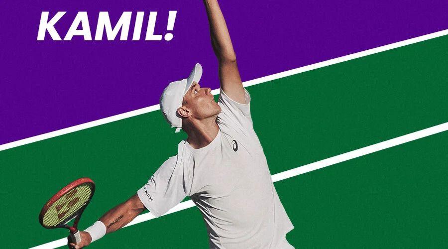 Kamil Majchrzak w Wimbledonie i US Open ze wsparciem KGHM