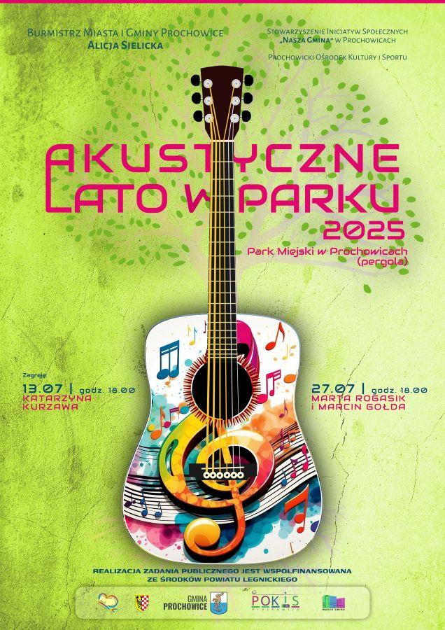Akustyczne Lato w prochowickim Parku 2025