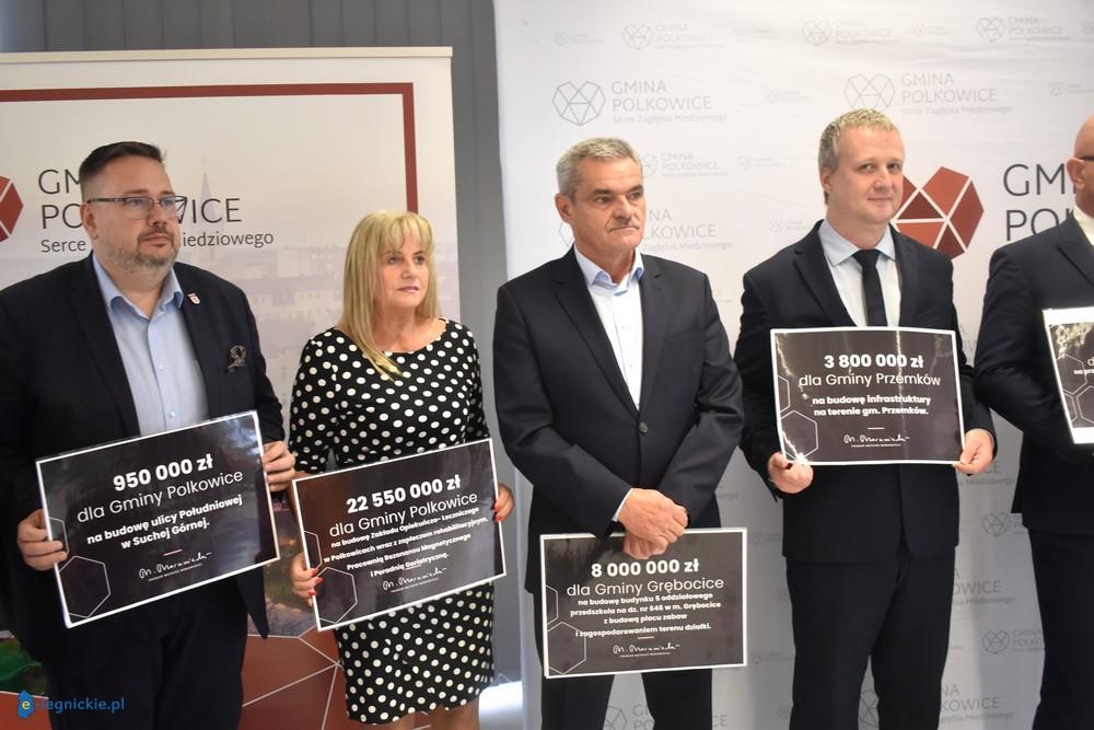 Rządowe wsparcie dla gmin Powiatu Polkowickiego (FOTO)