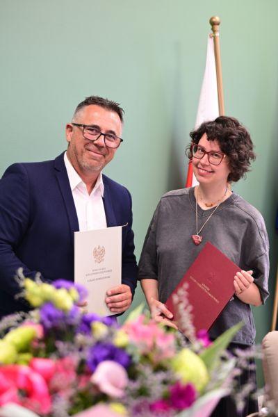 Głogowska artystka Xeniya Brik z nagrodą Ministerstwa Kultury i Dziedzictwa Narodowego
