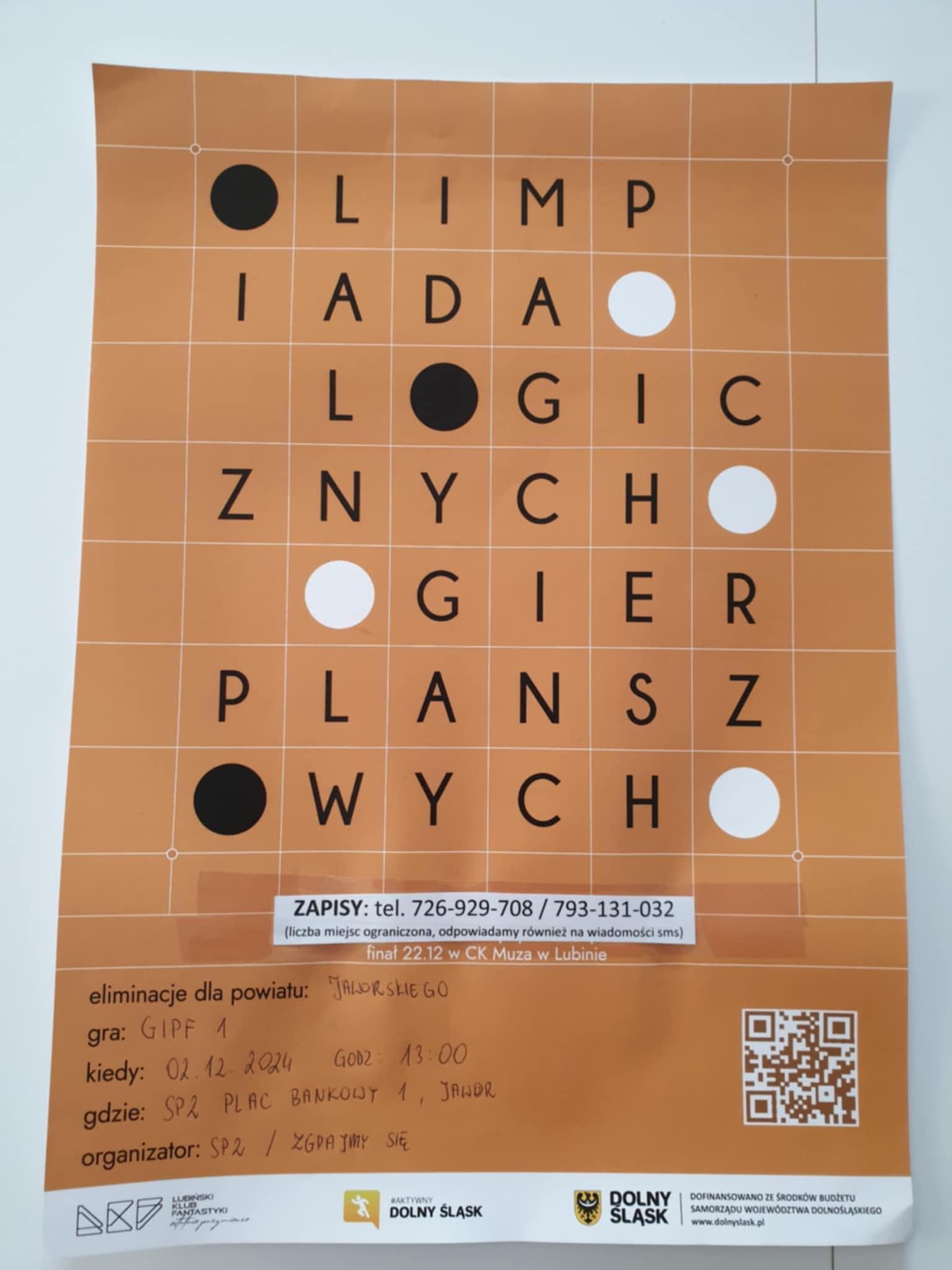 Trwa Olimpiada logicznych gier planszowych