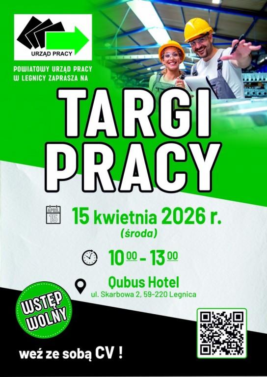 Szukasz pracy? Powiatowy Urząd Pracy w Legnicy zaprasza na Targi Pracy 