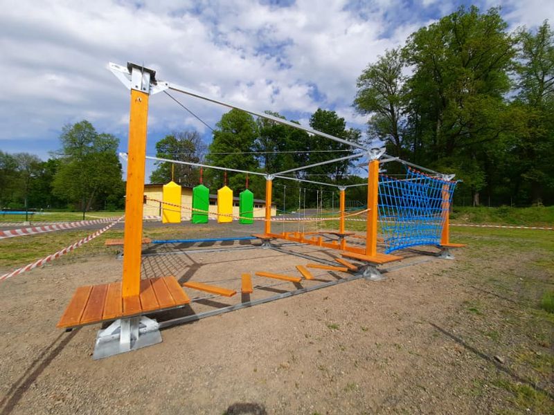 Park linowy czeka na odmrożenie rekreacji