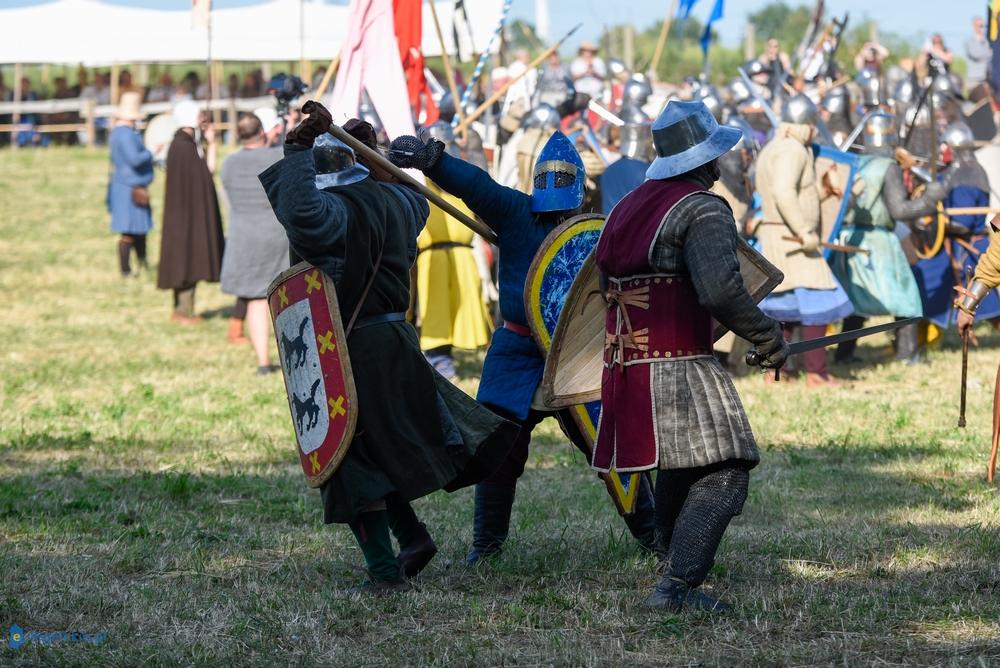 Legnickie Pole: Inscenizacja bitwy pod Legnicą, minęło 785 lat (FOTO cz.1)