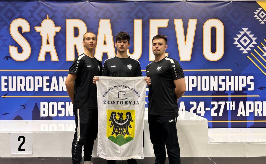 Michał Malinowski z trzema medalami Mistrzostw Europy w Taekwon-do 2025