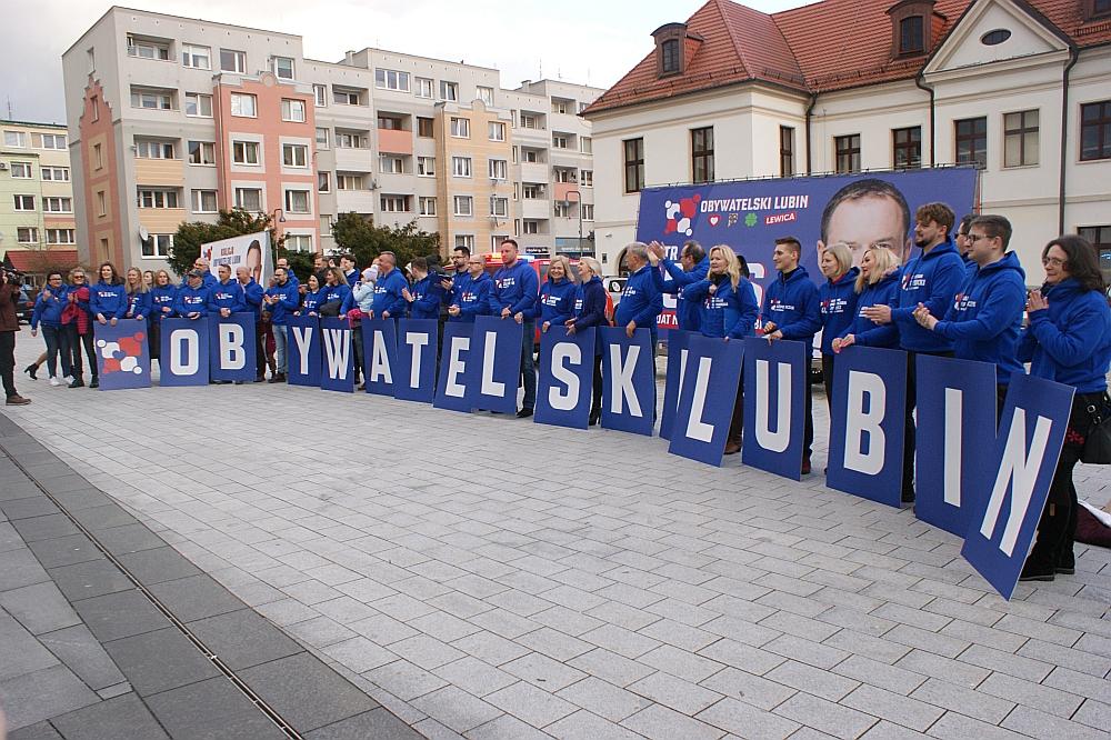 Obywatelski Lubin – KO, PSL, Polska 2050 i Lewica idą razem do wyborów! (FOTO)
