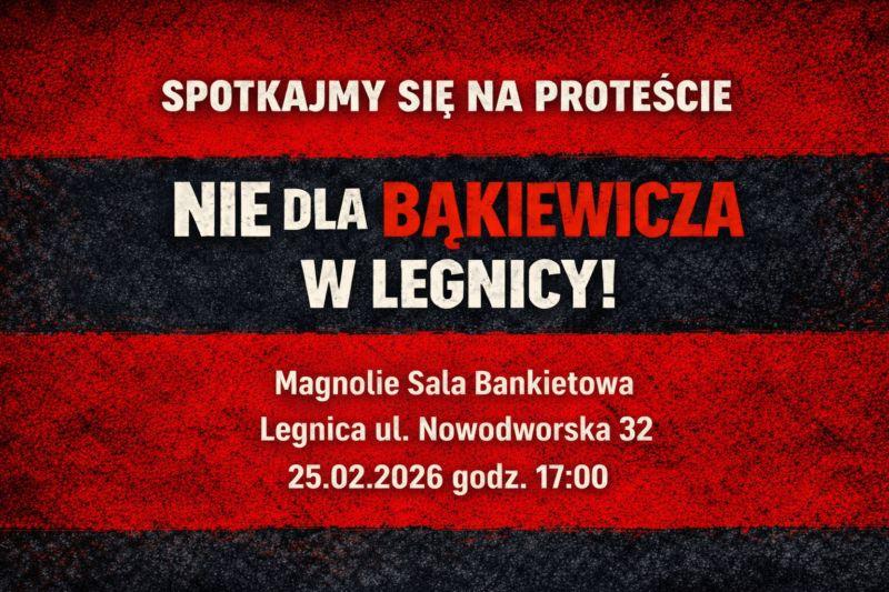 Spotkanie z R. Bąkiewiczem w Legnicy. Fala krytyki wobec radnej J.Śliwińskiej-Łokaj