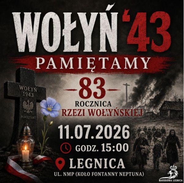 Uczczą pamięć Polaków zamordowanych w Rzezi Wołyńskiej