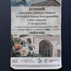 Seminarium Edukacji o Ziemiach Wschodnich Dawnej Rzeczypospolitej04